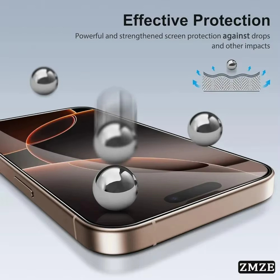 3er-Pack Displayschutz aus gehärtetem Glas für Samsung Galaxy S21 S22 S23 S24 S25 S26 Plus Ultra Edge, transparent, anti-fingerabdruck und anti-bruch - Bild 5