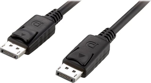 Equip Videoadapter DisplayPort (M) zu DisplayPort (M) in Schwarz, 2,0 m, unterstützt 4K 60 Hz und bis zu 21,6 Gbps Datenrate, 15er Packung - Bild 1