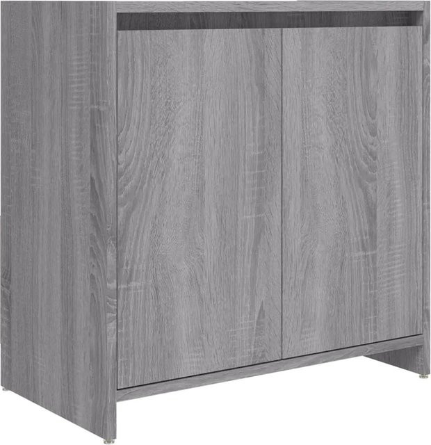 vidaXL Badschrank Grau aus Holzwerkstoff für dein Badezimmer B/T/H: 60 x 33 x 61 cm - Bild 1