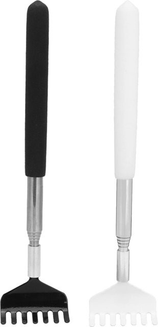 Beautyyy Rückenkratzer Massager, Edelstahl, Schwarz, Unisex - Bild 1