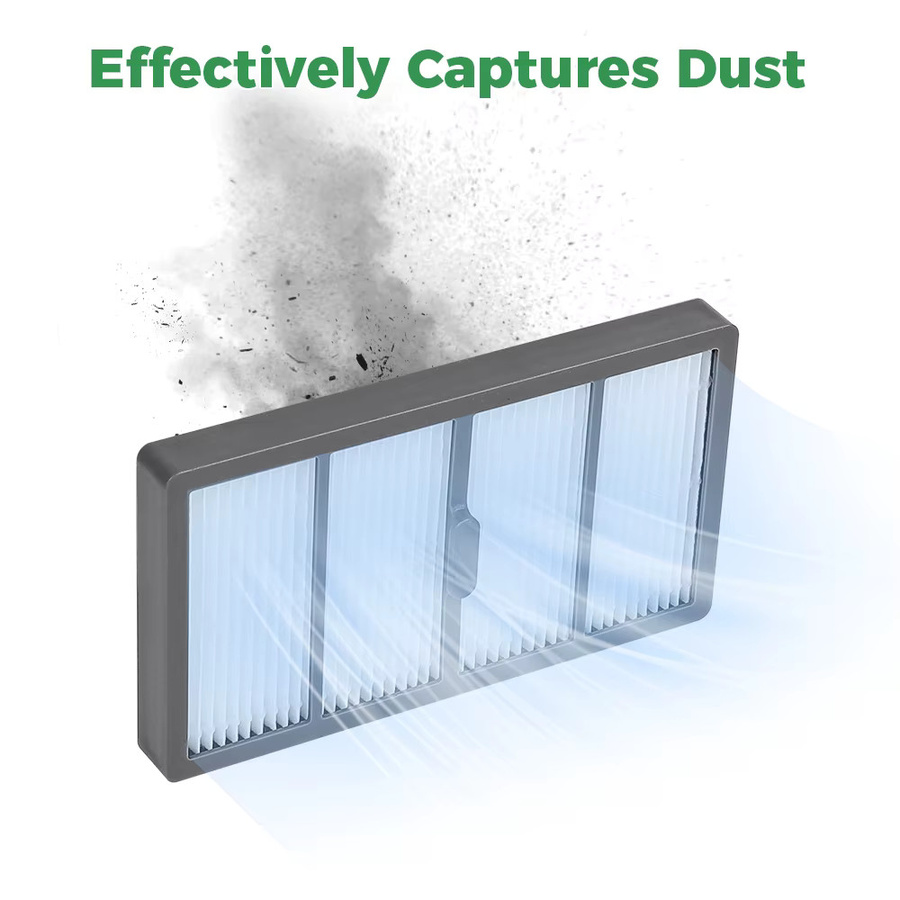 iRobot Roomba S9 Ersatzfilter mit HEPA-Filter für S9 9150 S9+ S9 Plus 9550 Roboter-Staubsauger - Bild 3