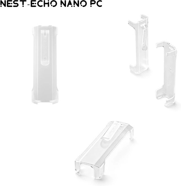 FiiO NEST-ECHO NANO Transparente Rückclip-Hülle aus PC mit matter Textur - Bild 1