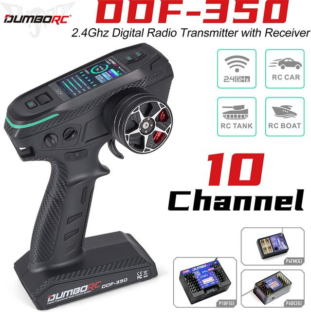 DUMBORC DDF-350 Digital Radio Fernbedienung, Sender mit Empfänger - Bild 1
