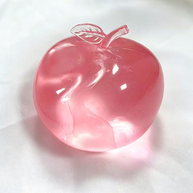 Rosa Apfel Malzose Squishy Spielzeug, pink - Bild 1