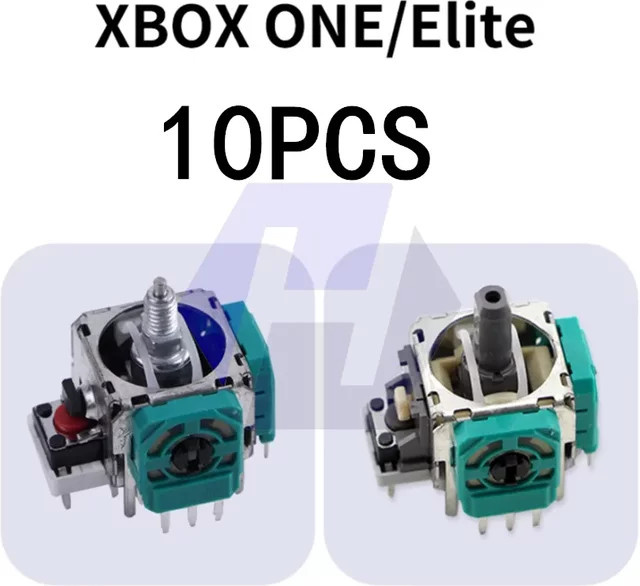 ALPS 3D Analog-Joystick Ersatzset für Xbox One S/X, Xbox Series S/X und Elite Series 2, Multicolor - Bild 1