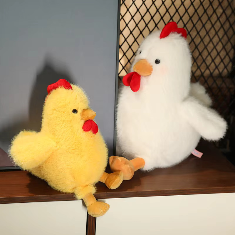 pangcangshu Huhn, Stofftier-Plüschpuppe, Bauernhof, Gelb - Bild 4