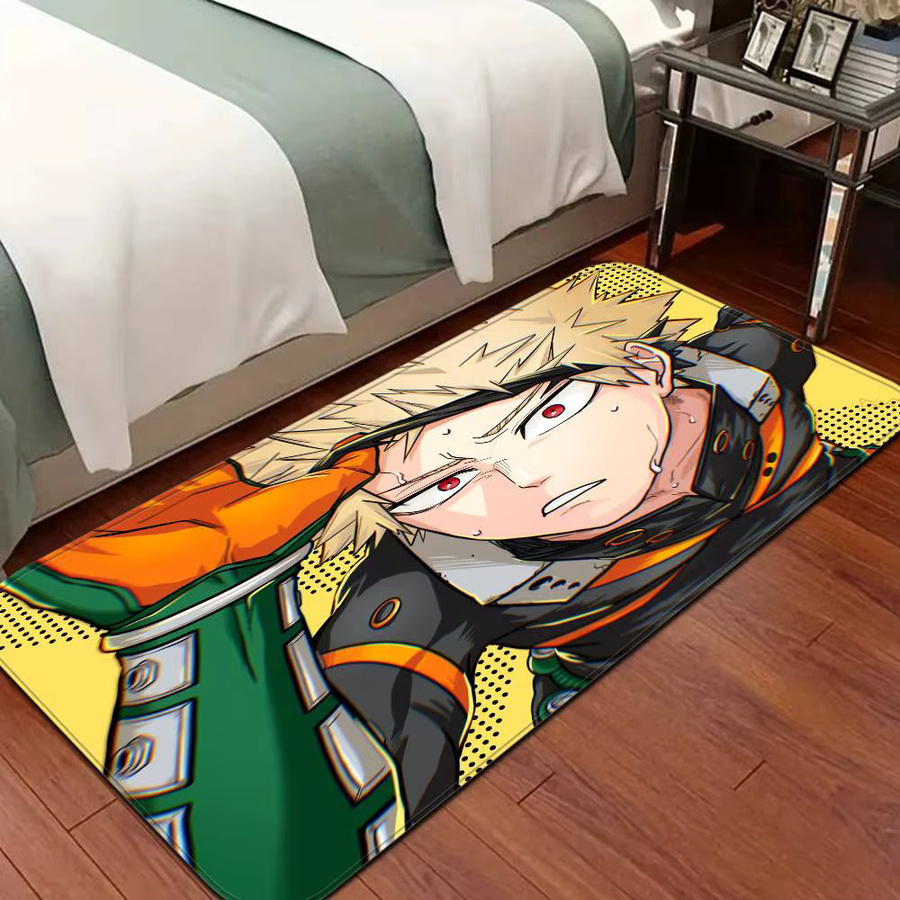 Anime B-bakugo Katsuki Anti-Slip Fußmatte für Badezimmer, Kinderzimmer und Wohnzimmer - Bild 4