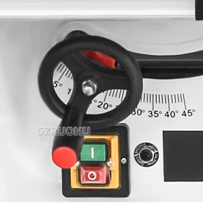 GZRUOMU JTS-250IID Multifunktionale 10-Zoll Schiebetischkreissäge Elektrische Holzbearbeitungs-Schneidemaschine - Bild 2