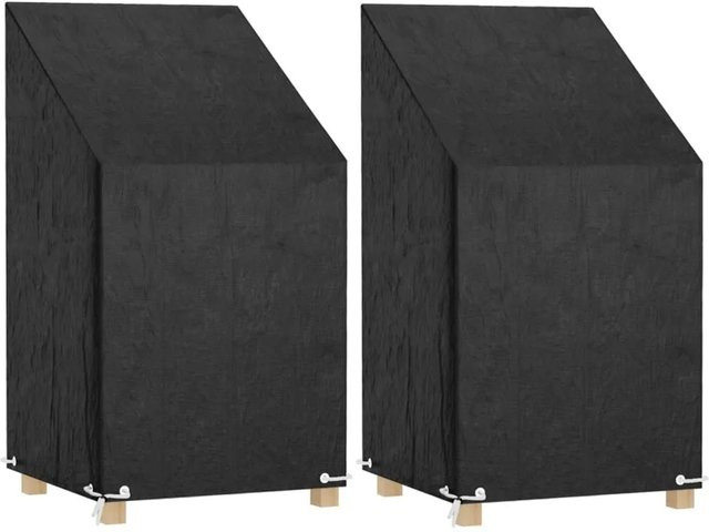 vidaXL Abdeckungen für Gartenstühle, 2er-Set, H x B x T: 80/120 x 65 x 65 cm - Bild 1