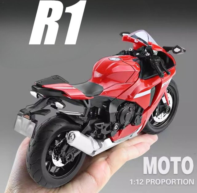 MAKEDA R1 V-REX Spielzeugauto, Modell, Maßstab 1:12, Metall, mit Licht und Sound - Bild 1