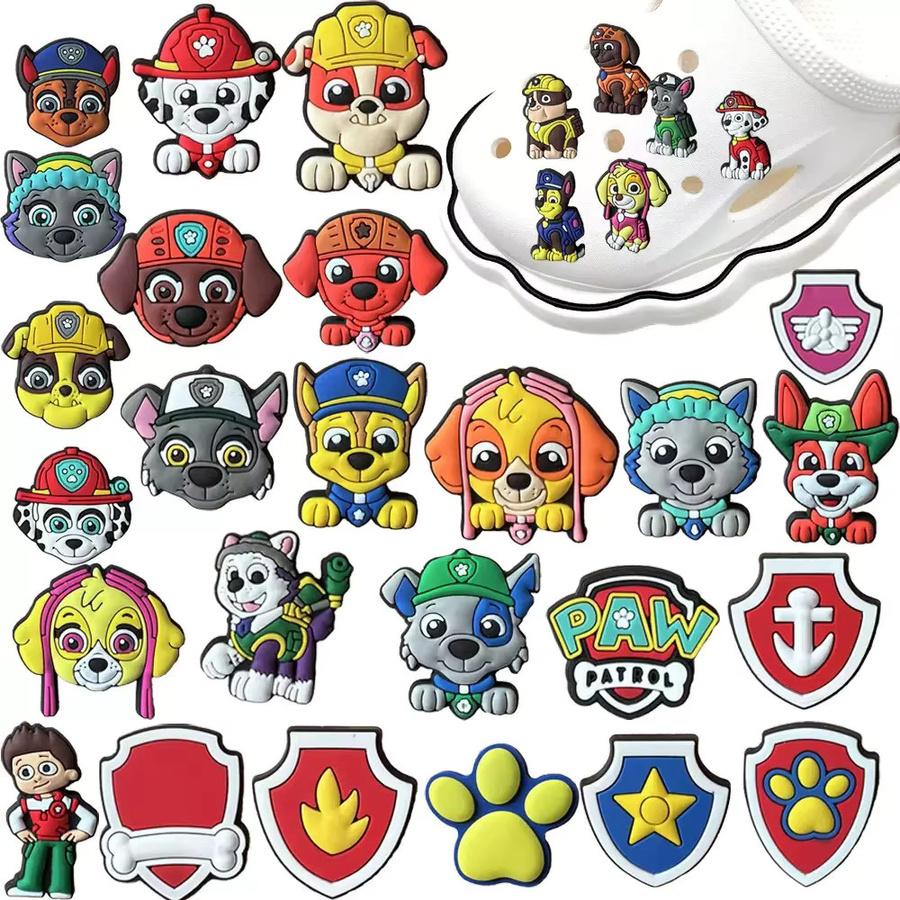 Potdemiel Schuhcharms, 31-teiliges Set, Cartoon-Hunde, Kinder - Bild 2