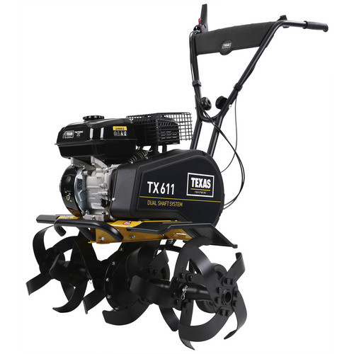 Texas Benzin-Motorhacke TX611TG in Gelb-Schwarz mit 4 kW und 2 Gängen - Bild 2