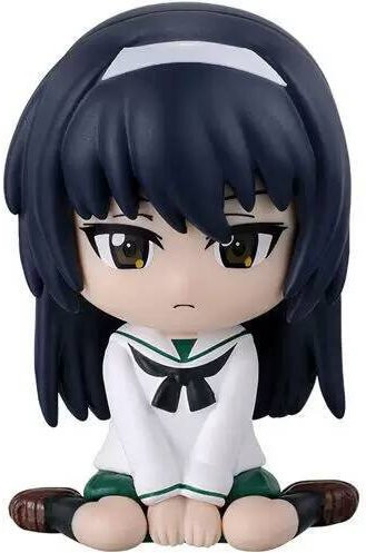 Girls und Panzer Nishizumi Miho Sitzende Figur, Sammlermodell Puppe, ab 14 Jahren - Bild 1