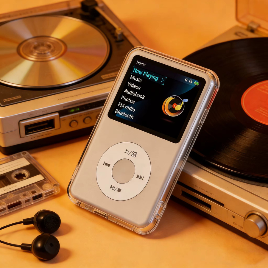 Transparente Ultradünne TPU-Schutzhülle mit Kameraschutz für INNIOASIS Y1 128GB MP3-Player - Bild 4