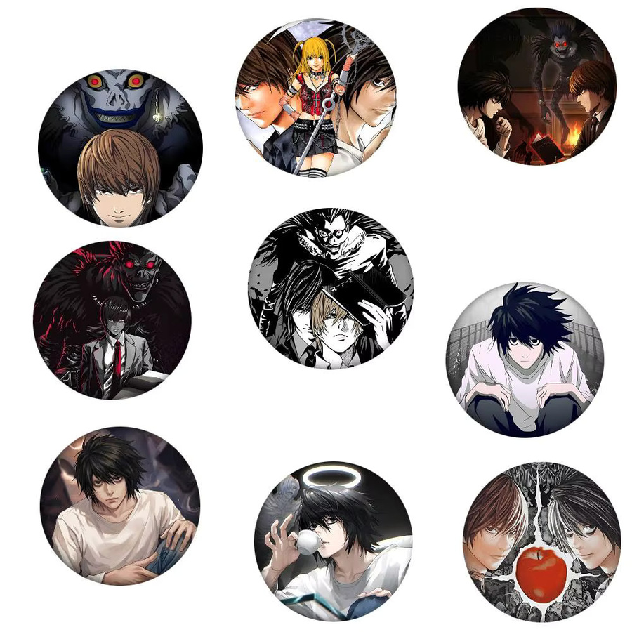 Brosche Anime Death Note, Anstecknadel, Unisex - Bild 3