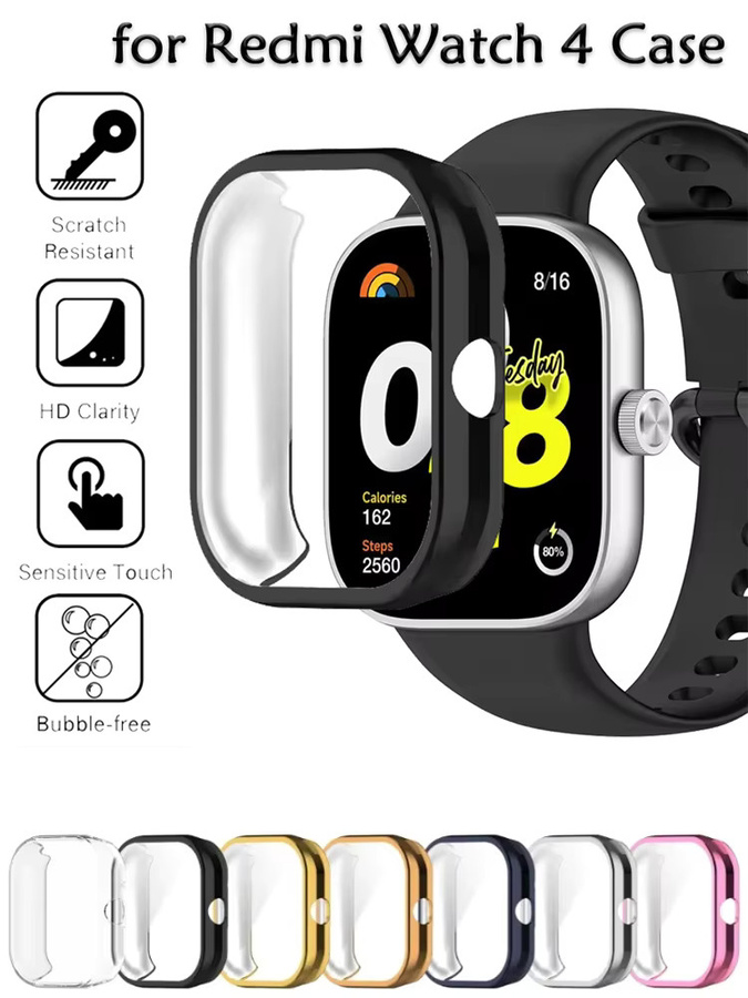 Xiaomi Schutzhülle für Redmi Watch 4, TPU, transparent, Unisex - Bild 5