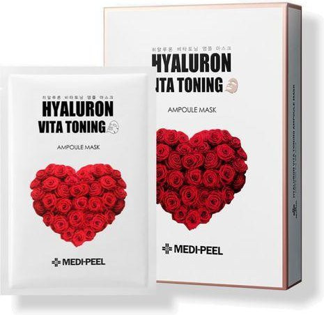 MEDI-PEEL Hyaluron Vita Toning Ampullenmasken-Set, 10tlg, mit Hyaluronsäure - Bild 1