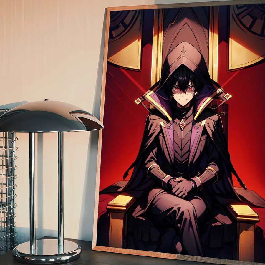 The Eminence In Shadow Anime-Poster als wasserfester Papieraufkleber zur Wanddekoration - Bild 6
