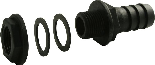 Marley Tonnenanschluss 19 mm (3/4 Zoll) 2 Stück in Anthrazit und Schwarz - Bild 1