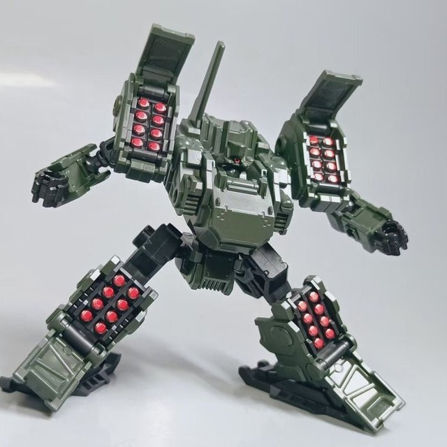 Sheik Mainland MUFS-S5 Fortress 3 Minutes Project, Mecha Actionfigur Bausatz, 1/60 Maßstab, Metall, Schwarz - Bild 1