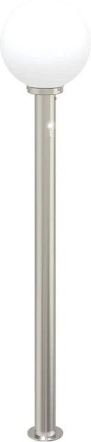vidaXL Pollerleuchte mit Bewegungssensor aus Edelstahl in Silber, Höhe: 120 cm, IP44, E27 - Bild 1