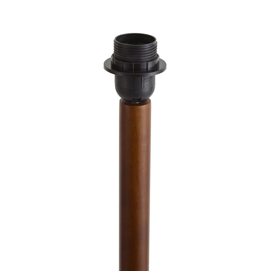 QAZQA Japandi Stehleuchte Mels aus Nussbaumholz in Braun, Höhe: 133 cm - Bild 2