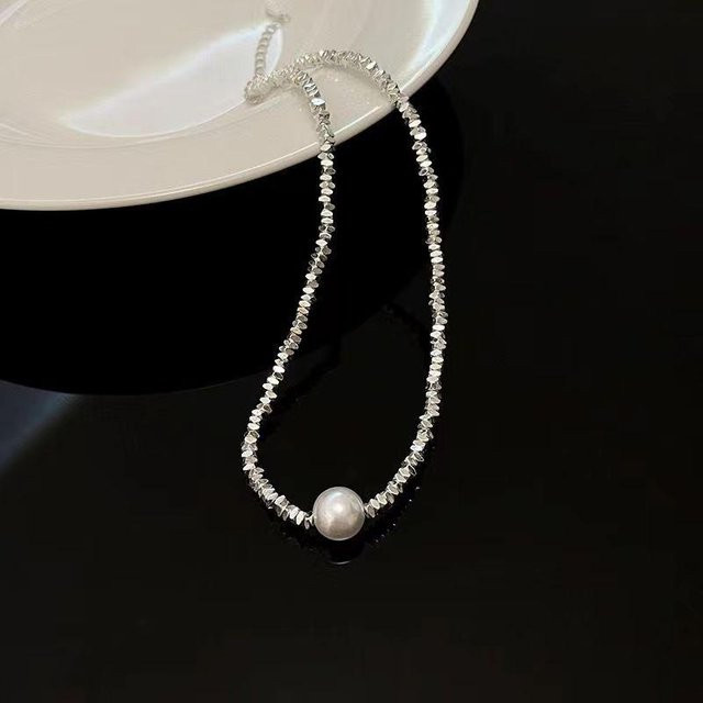 Happypilot Halskette Choker, Silber, grau, Damen - Bild 1