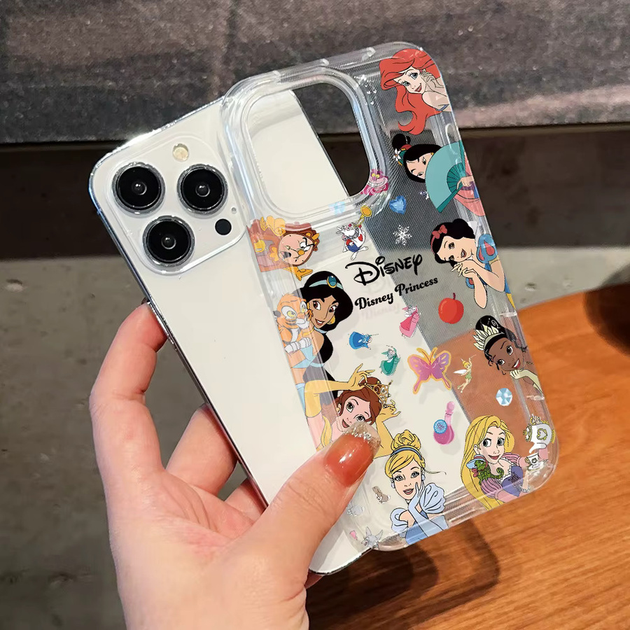 Disney Prinzessinnen Hexen und Bösewichte Handyhülle für iPhone 11 bis iPhone 17 Air transparent - Bild 4