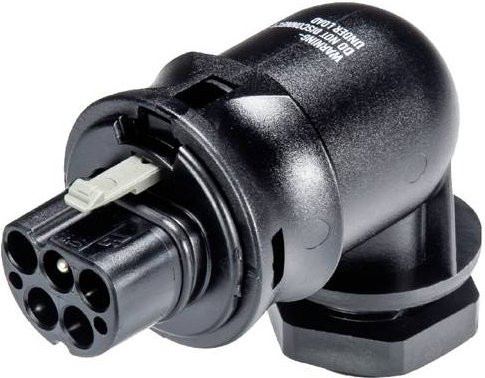Wieland Electric 96.044.6053.1 Geräteanschluss in Schwarz - Bild 1