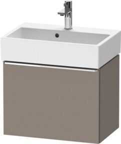 Duravit Waschtischunterschrank D-Neo Compact grau, wandhängend, B/T/H: 58,4 x 37,2 x 44 cm - Bild 1