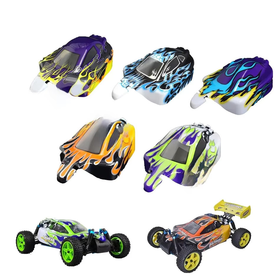 HSP RC PVC Buggy Körper Shell mit Aufkleber, Off-road Buggy Auto Upgrade Teile - Bild 1