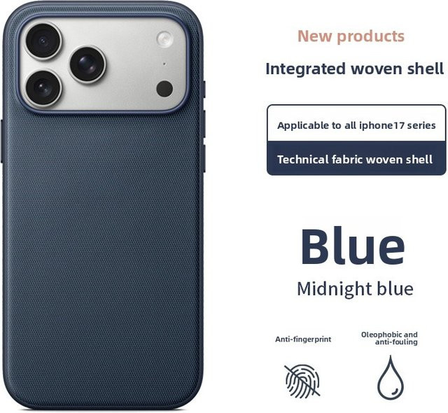 Apple MagSafe Techwoven Hülle für iPhone 17 Pro Max, 16, 15, 14, 13 Pro Max mit magnetischer kabelloser Ladefunktion in Braun oder Blau - Bild 1