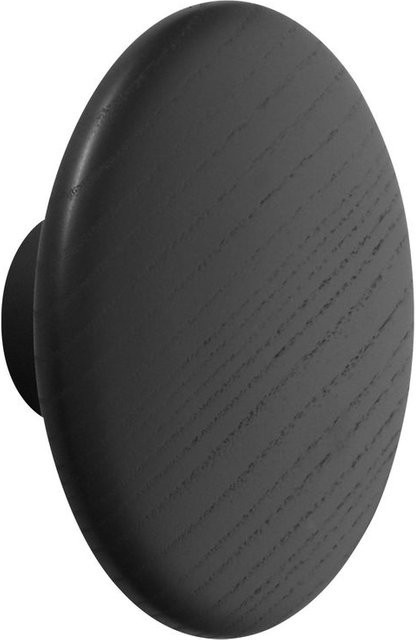 Muuto Dots Wood Wandhaken aus Holz in Schwarz Matt - Bild 1