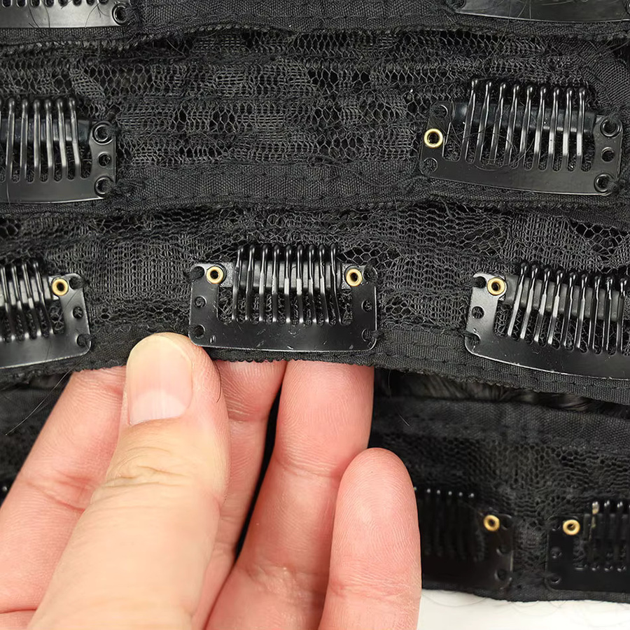 Booming Hair Afro Kinky Wave Clip In Haarverlängerungen, 4 Stück, 190 g - Bild 6