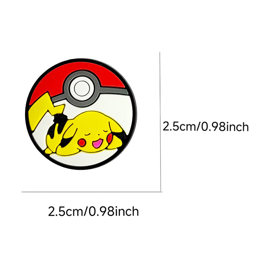 Potdemiel Schuh-Charms, Pokemon Pikachu Serie, PVC - Bild 2