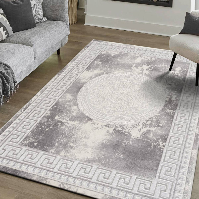 Sanat Teppich Harmony hellgrau B: 160 cm, L: 220 cm - Bild 3