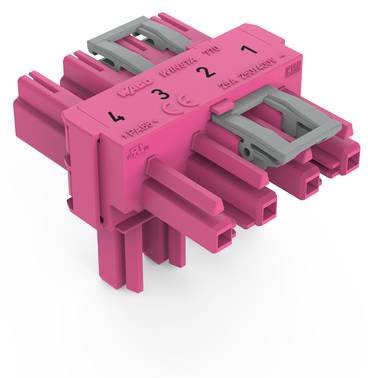 WAGO 770-1633 Steckverbinder Pink 50 Stück - Bild 1