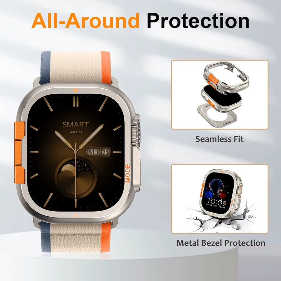 FancyWrist Uhrenarmband Textil/NATO, grau, Apple Watch - Bild 3