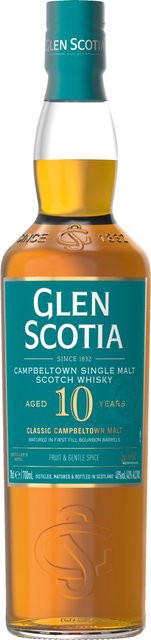 Glen Scotia 10 Years Single Malt Whisky Unpeated, 0,7 l - Bild 1