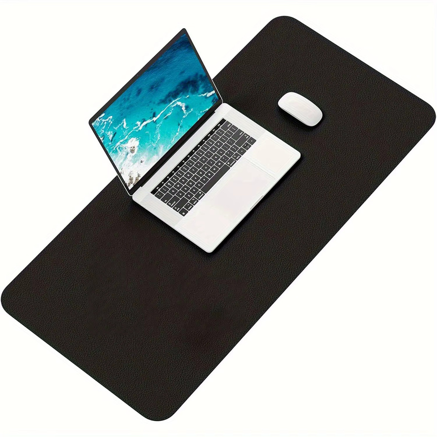 Home Essentials Mauspad in Schwarz, rutschfeste Schreibtischunterlage für Gamer und Home-Office - Bild 3