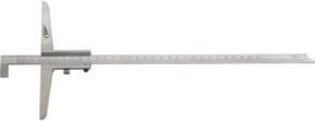 Mahr Tiefenmessschieber mit abgesetzter Messstange in Silber, B/T/H: 500 x 150 x 12 mm - Bild 1