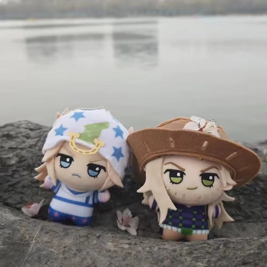 Bandai JOJO Johnny Joestar Gyro Zeppeli, Plüschpuppe, Stofftier - Bild 2