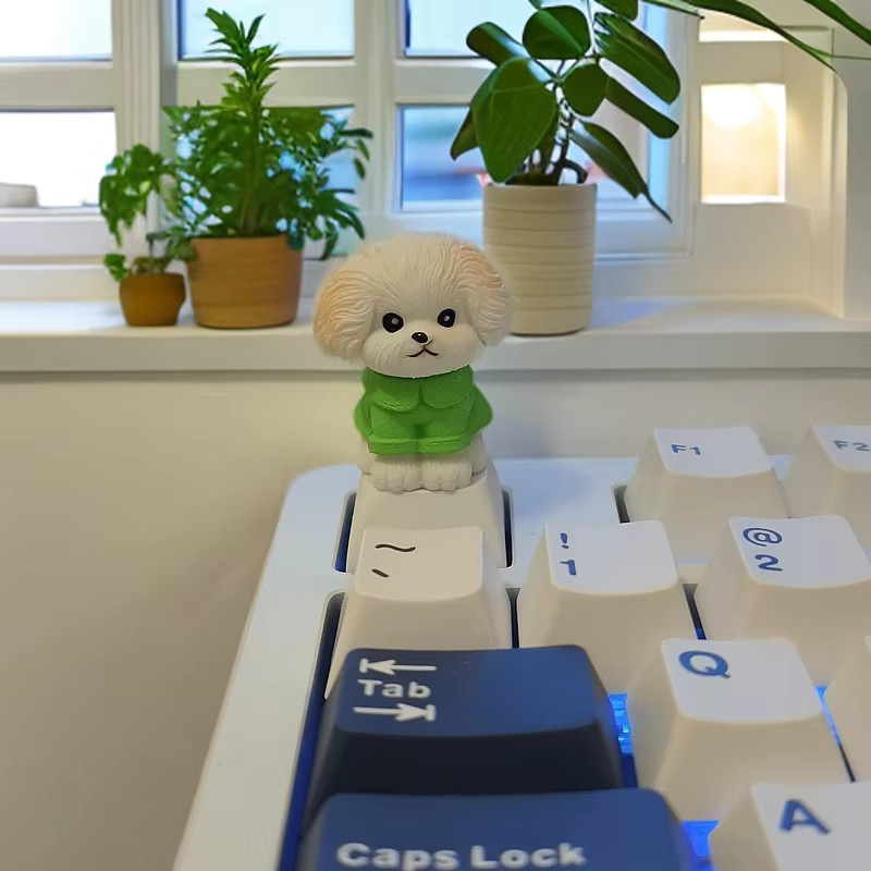 Cartoon Animal Crossing Harz Tastenkappen für mechanische Tastaturen in Multicolor - Bild 3