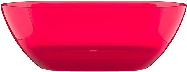 Freistehende Badewanne Vente-unique Spavo in Rot, Länge: 160 cm - Bild 1