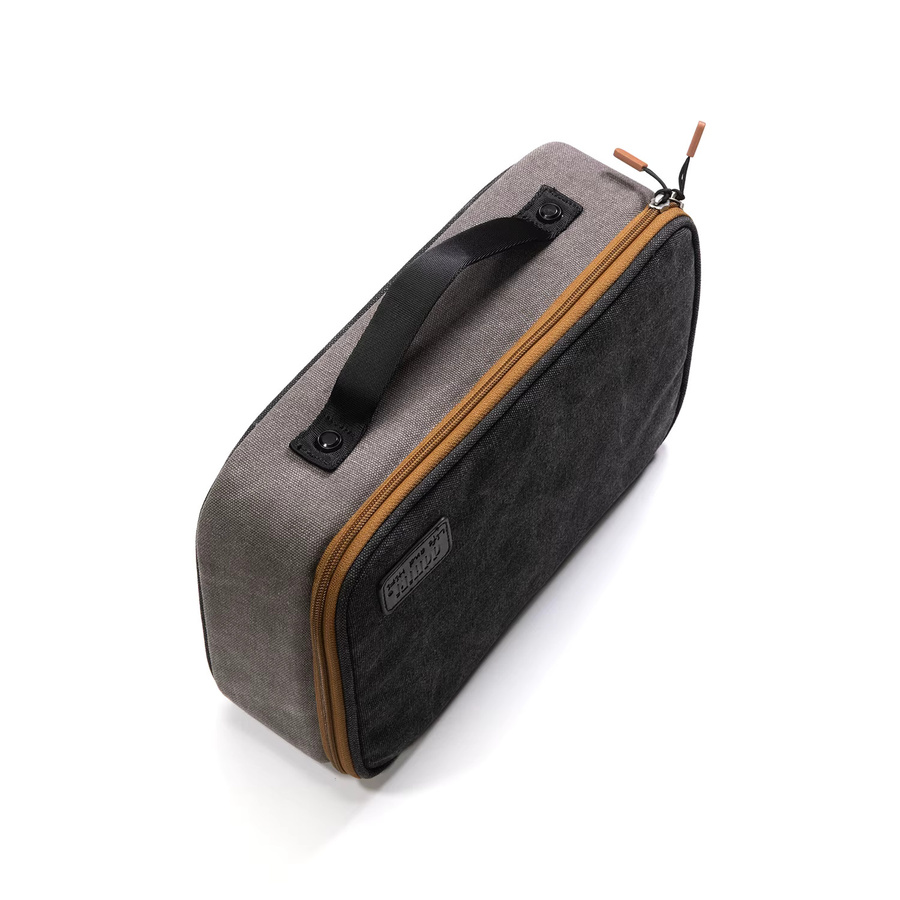 ddHiFi CZ300 Tragbare HiFi-Aufbewahrungstasche aus wasserdichtem Baumwollcanvas in Grau - Bild 4