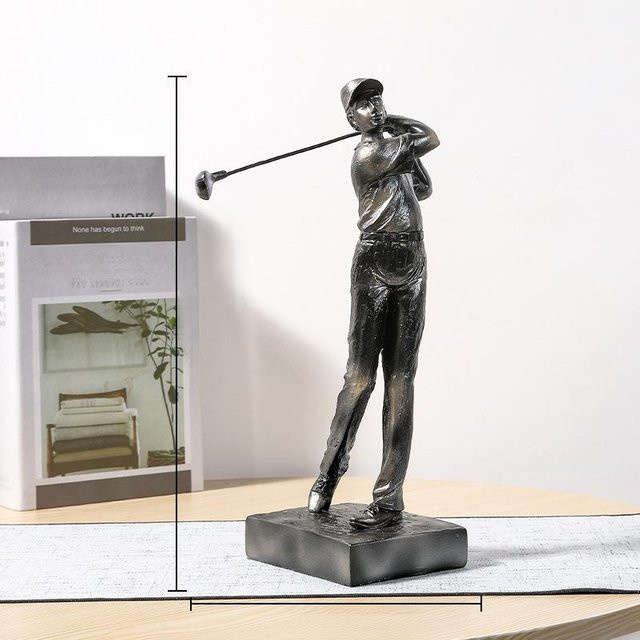 Moderne Basketball- und Fußball-Charakter Ornamente von Yiran Furniture in Grau zur Dekoration für Büro und Wohnzimmer - Bild 1