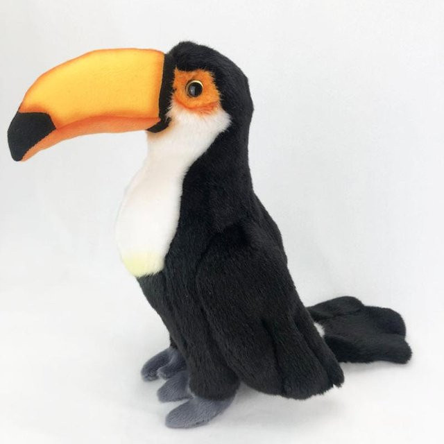 Tukan Vogel Puppe Plüschtier, 30cm, ab 6 Jahren - Bild 1