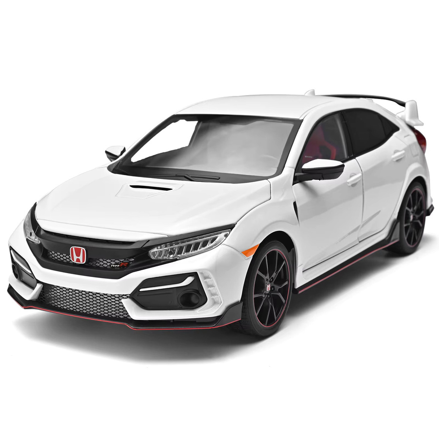 Honda Civic Type R, Druckgussmodell, 1:18, Metall, freilaufende Räder, mehrere öffnbare Türen - Bild 4