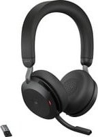 Jabra Evolve2 75 Kabelloses Over-Ear Office-Headset mit USB-A und Bluetooth in Schwarz - Bild 1