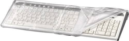 Hama Staubschutzhaube für Tastatur Transparent B: 483 mm, T: 216 mm, H: 51 mm - Bild 1